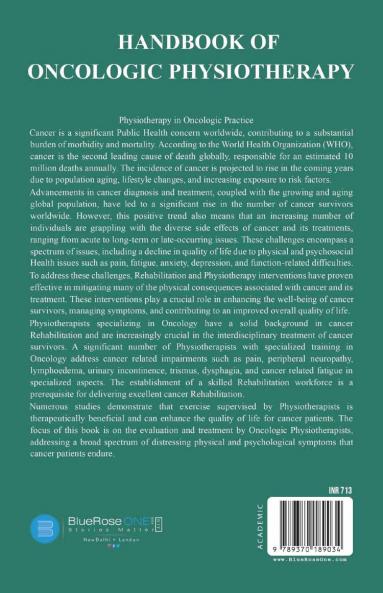 Handbook of Oncologic Physiotherapy