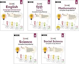Full Marks Class 9 Combo of 5 Books - English Lang & Lit + Hindi A + Mathematics + Science + Social Science | Complete Study Material