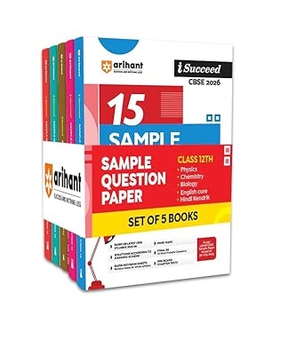 CBSE I Succeed Sample Question Papers  Physics Chemistry BiologyEnglish Core & Hindi Kendrik Class 12th