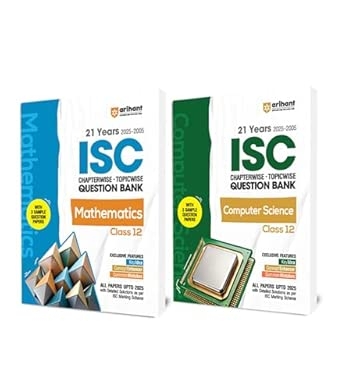 Arihant 21 Years ISC Chapterwise-Topicwise Question Bank  Computer Science and Mathematics  Class 12