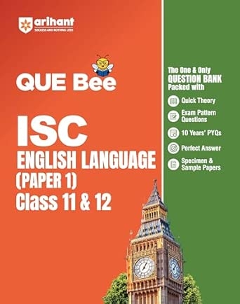 ISC Que Bee English Language 11th & 12th