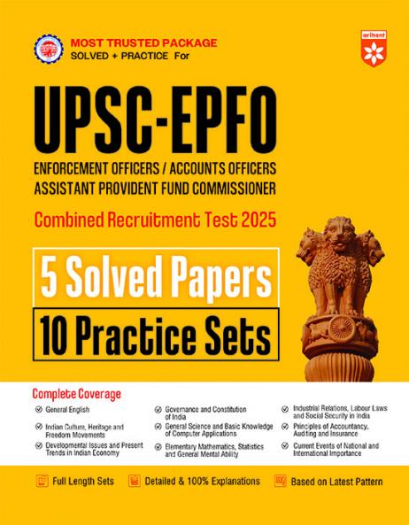UPSC EPFO Solved & Practice €