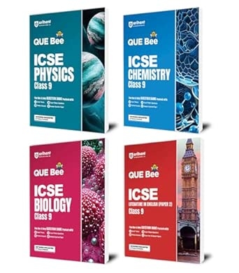 Que Bee ICSE Biologyphysics chemistry Literature In English (Paper 2) Class 9