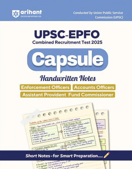 UPSC EPFO Capsule Handwritten Notes (E)