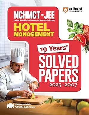 Arihant NCHMCT-JEE Hotel Management 19 Years’ Solved Papers
