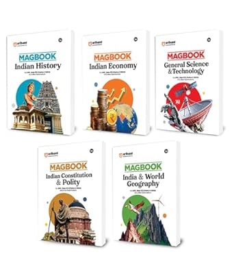Magbook Indian HistoryEconomy Constitution & Polity General Science & Technology India & World Geography