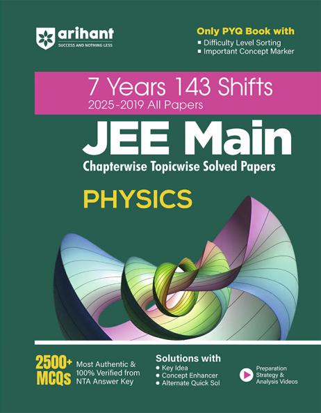 JEE Main Chapterwise Physics Solved (E)
