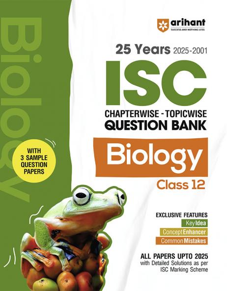 ISC Chapterwise Biology 12th