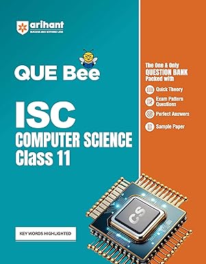 ISC Que Bee Computer Science 11th