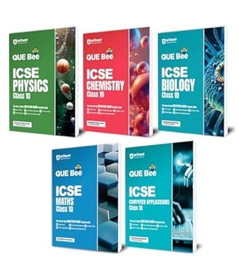 Que Bee ICSE Biologyphysics chemistry  Maths Computer Application  Class 10