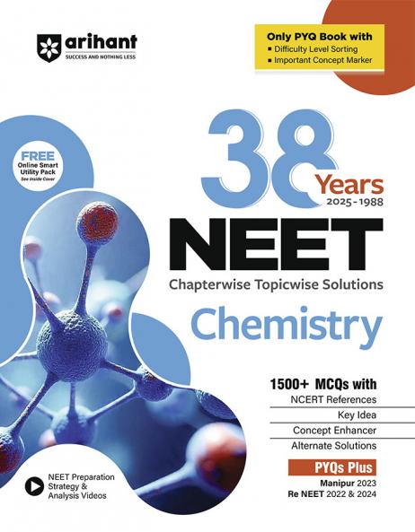 Arihant 38 Years NEET Biology Chapterwise Topicwise Solved Papers (2025–1988)