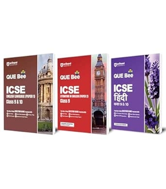 Que Bee ICSE Literature In English (Paper 2)English Language (Paper 1)Hindi Class 9th