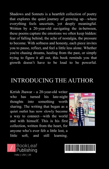Shadows and Sonnets   Between Dreams Doubts and Deadlines.