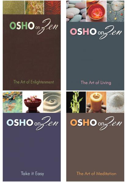 Osho Books : Zen Take It Easy + Zen The Art Of Living + Zen The Art Of Meditation + Zen The Art Of Enlightenment