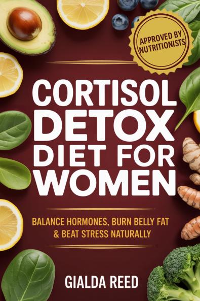⁠Cortisol Detox Diet for Women: Balance Hormones Burn Belly Fat & Beat Stress Naturally