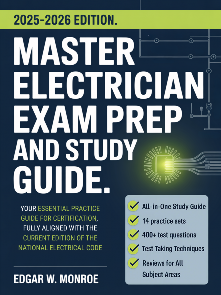 Master Electrician Exam Prep and Study Guide: Your Essential Practice Guide for Certification Fully Aligned with the Current Edition of the National Electrical Code