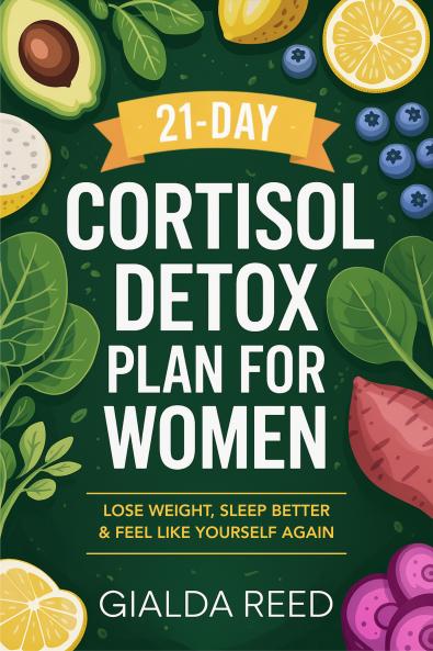 21-Day Cortisol Detox Plan for Women: Lose Weight Sleep Better & Feel Like Yourself Again