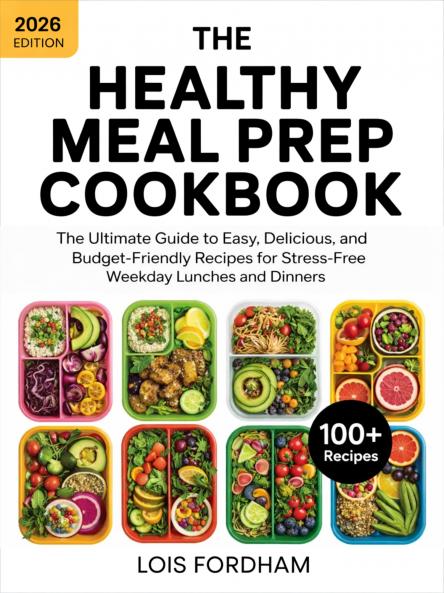 The Healthy Meal Prep Cookbook: The Ultimate Guide to Easy Delicious and Budget-Friendly Recipes for Stress-Free Weekday Lunches and Dinners