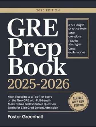 GRE Prep Book 2025-2026