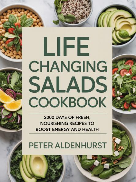 Life Changing Salads Cookbook: 2000 Days of Fresh Nourishing Recipes to Boost Energy and Health