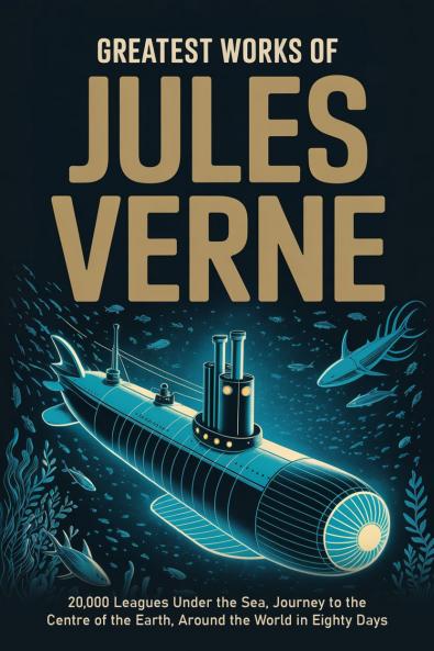 Greatest Works of Jules Verne: 20000 Leagues Under the Sea Journey to the Centre of the Earth Around the World in Eighty Days