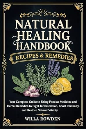 Natural Healing Handbook Recipes & Remedies: Your Complete Guide to Using Food as Medicine and Herbal Remedies to Fight Inflammation Boost Immunity and Restore Natural Vitality
