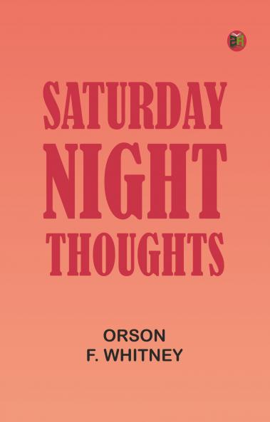 Saturday Night Thoughts