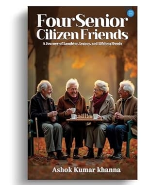 Four Senior Citizen Friends
