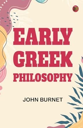 Early Greek philosophy