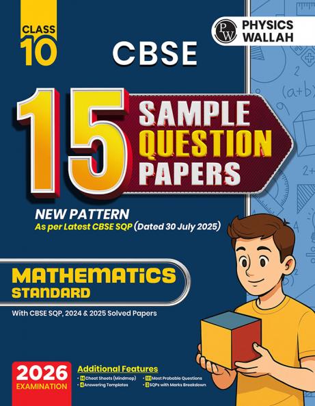 CBSE Class 10th - Maths Standard - 15 Sample Papers 2025