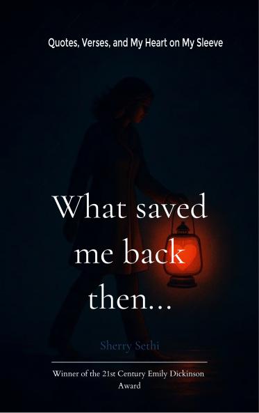 What saved me back then...