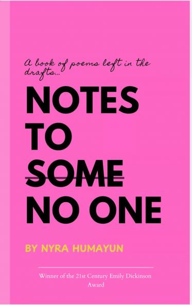 Notes to No One - A book of poetry left in the drafts