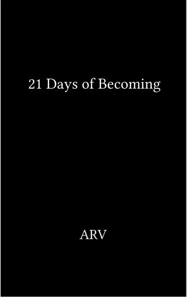 21 Days of Becoming
