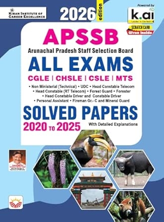 APSSB ALL Exams CGLE  CHSL  CSLE  MTS Solved Papers 2020 To 2025 ( English Medium) (5746)