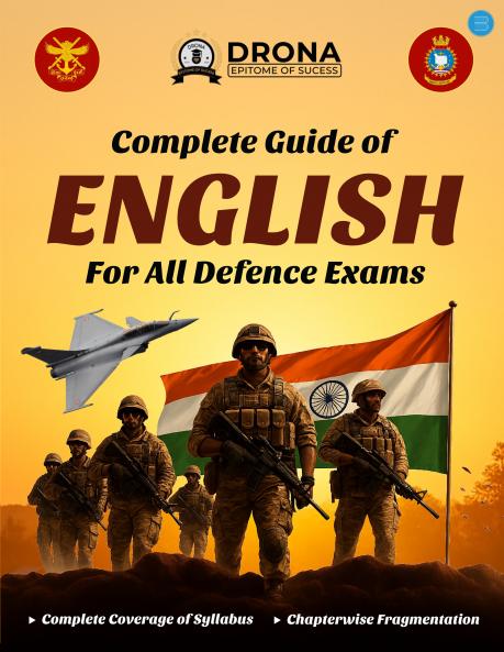 Complete Guide of English for All Defence Exams