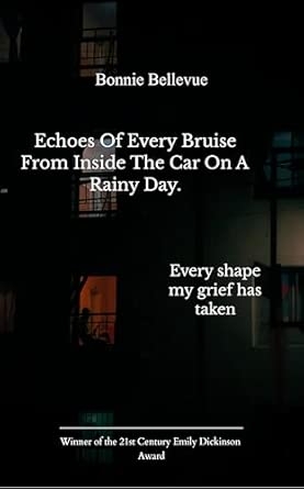 Echos of every bruise from inside the car on a rainy day. Every shape my grief has taken