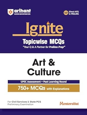 Ignite Topicwise MCQs Art & Culture