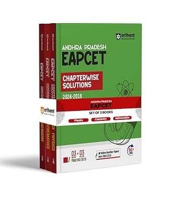 8 Years (2025-2018) Andhra Pradesh EAPCET Chapterwise Solutions Physics Chemistry Mathematics
