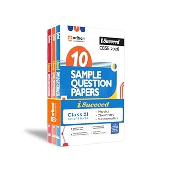 I Succeed CBSE 2026 10 Sample Question Papers Physics Chemistry math Class 11