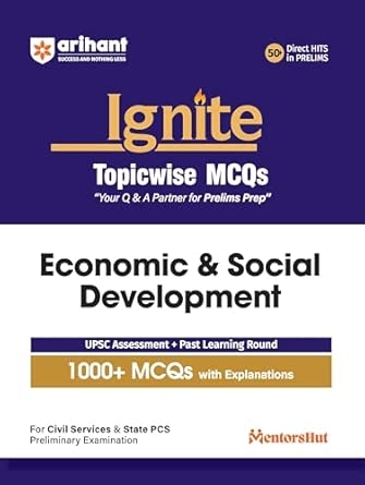 Ignite Topicwise MCQs Economic & Social Development
