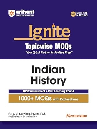 Ignite Topicwise MCQs Indian History