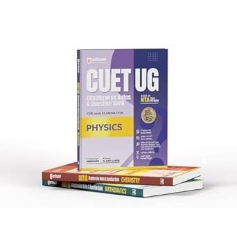 Arihant CUET UG 2026 PCM Combo (Physics Chemistry & Mathematics) | Chapterwise Notes & Question Bank | Based on NTA Pattern | 1000+ NCERT MCQs Assertion Reason & Case-Based Questions | Chapterwise Mindmaps & Flash Cards | Free Online Digital Support