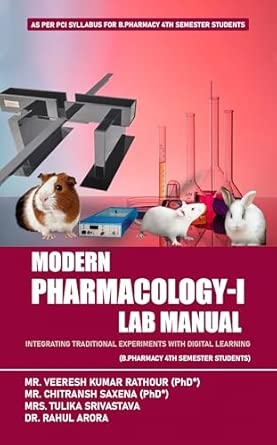 Modern pharmacology-I lab manual