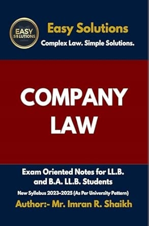 COMPANY LAW-LLB NOTES