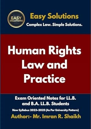 Human Rights Law and Practice-LLB NOTES