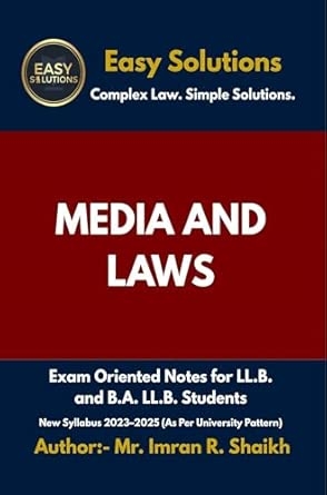 MEDIA AND LAWS-LLB NOTES