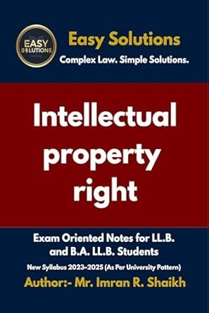 INTELLECTUAL PROPERTY RIGHT-LLB NOTES