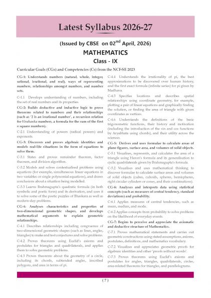 Oswaal CBSE Mathematics Part-1 Question Bank Chapter-wise & Topic-wise Class 9 | Based on NCERT Textbook Ganita Manjari | Includes Summary Competency-Based Question Self-Assessment & Practice Papers