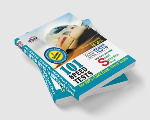 IBPS CWE Bank Clerk 101 Speed Tests with Success Guarantee 2nd Edition