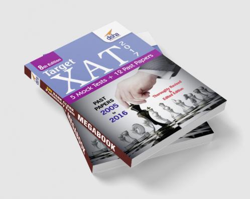 Target XAT 2017 (Past Papers 2005 - 2016 + 5 Mock Tests)